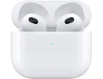 Worten Apple airpods 3.ª geração (in ear - microfone - branco) + caixa de carregamento lightning promoção