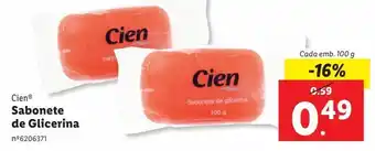 Lidl Sabonete de mãos cien promoção