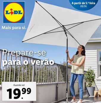 Lidl Guarda sol promoção
