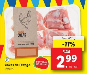 Lidl Coxa de frango promoção