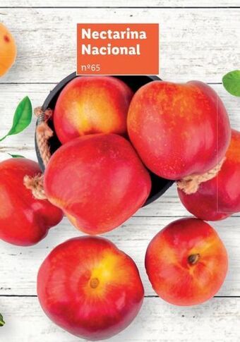 Lidl Nectarina promoção