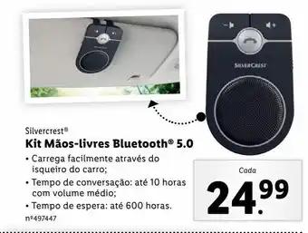 Lidl Mãos livres silvercrest promoção