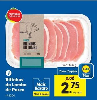 Lidl Carne suína promoção