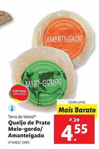 Lidl Queijos terra do vento promoção