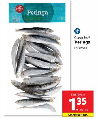 Lidl Peixe ocean sea promoção