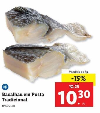 Lidl Bacalhau promoção