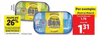 Lidl Atum em lata bom petisco promoção