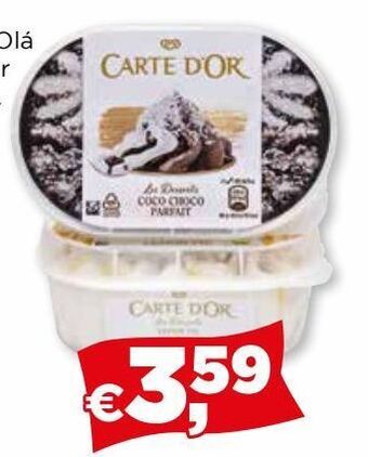Bolama Gelados carte d'or promoção
