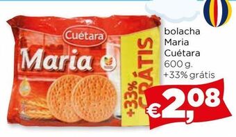 Bolama Biscoitos cuétara promoção