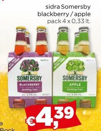 Bolama Sidra somersby promoção