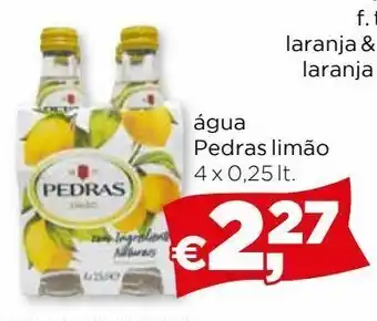 Bolama Água com sabor pedras promoção