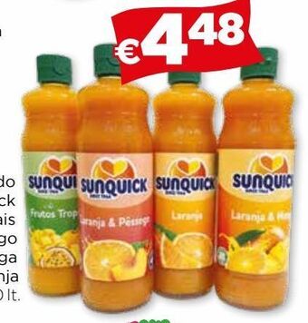 Suco concentrado sunquick