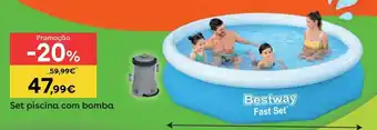 Sizzlin cool - set piscina 305 com bomba de filtro
