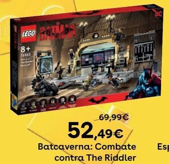 Toys R Us Lego dc cómics - batcaverna: combate contra the riddler - 76183 promoção