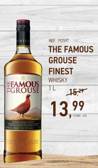 Uísque the famous grouse