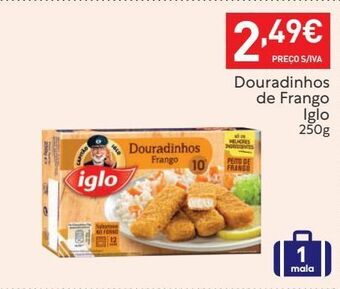 Recheio Nuggets de frango iglo promoção