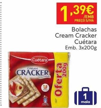 Recheio Biscoitos cuétara promoção