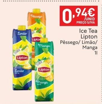 Recheio Chá gelado lipton promoção