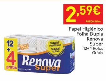 Recheio Papel higiênico renova promoção