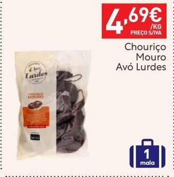 Recheio Chouriço promoção