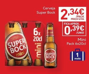 Recheio Cerveja super bock promoção