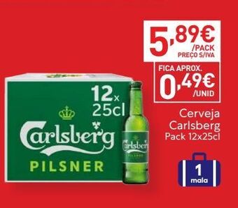 Recheio Cerveja carlsberg promoção