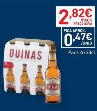Recheio Cerveja quinas promoção