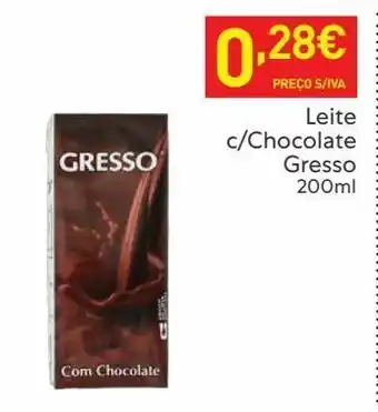 Recheio Achocolatado gresso promoção