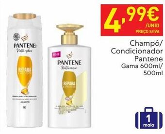 Recheio Produtos para o cabelo pantene promoção