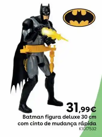 Batman - figura deluxe 30 cm com cinto de mudança rápida