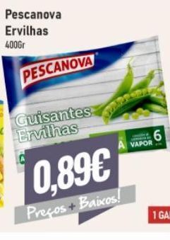 Belita Ervilhas congeladas pescanova promoção