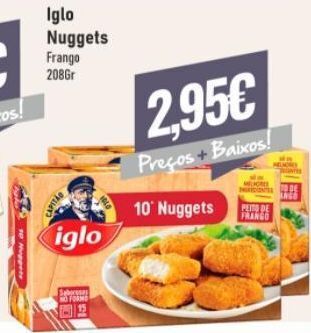 Belita Nuggets de frango iglo promoção