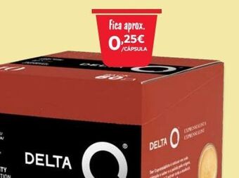 Amanhecer Cápsulas de café delta q promoção