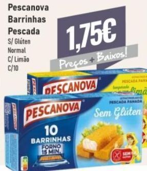 Belita Palitos de peixe pescanova promoção