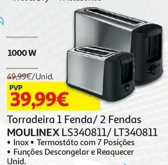 Auchan Torradeira moulinex promoção