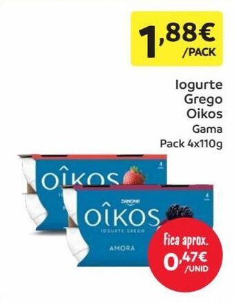 Iogurte grego oikos