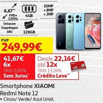 Auchan Smartphones xiaomi promoção