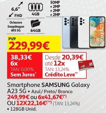 Auchan Smartphones samsung promoção