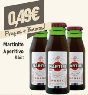Belita Bebidas alcoólicas martini promoção