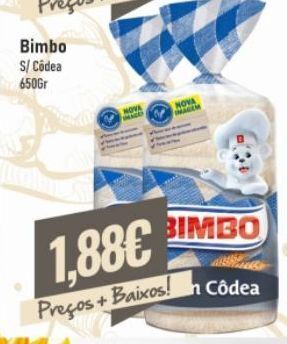 Belita Pão sem casca bimbo promoção