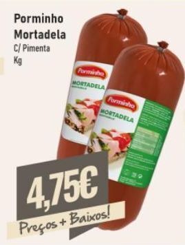 Mortadela porminho