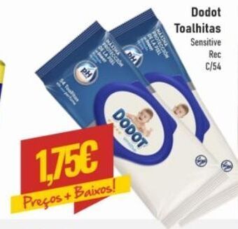 Belita Toalhas umedecidas dodot promoção
