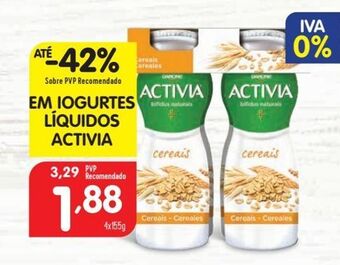 Minipreço Iogurte activia promoção