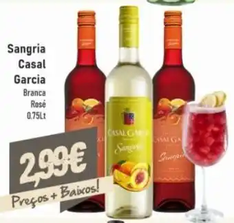 Belita Sangria casal garcia promoção