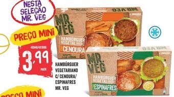 Minipreço Hambúrguer promoção