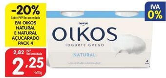 Iogurte grego oikos