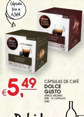 Meu Super Cápsulas de café dolce gusto promoção