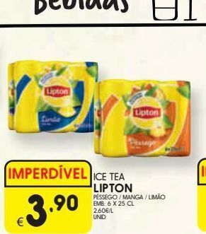Meu Super Chá gelado lipton promoção