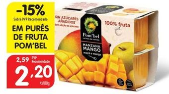 Minipreço Puré de frutas promoção