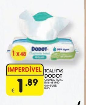 Meu Super Toalhas umedecidas dodot promoção
